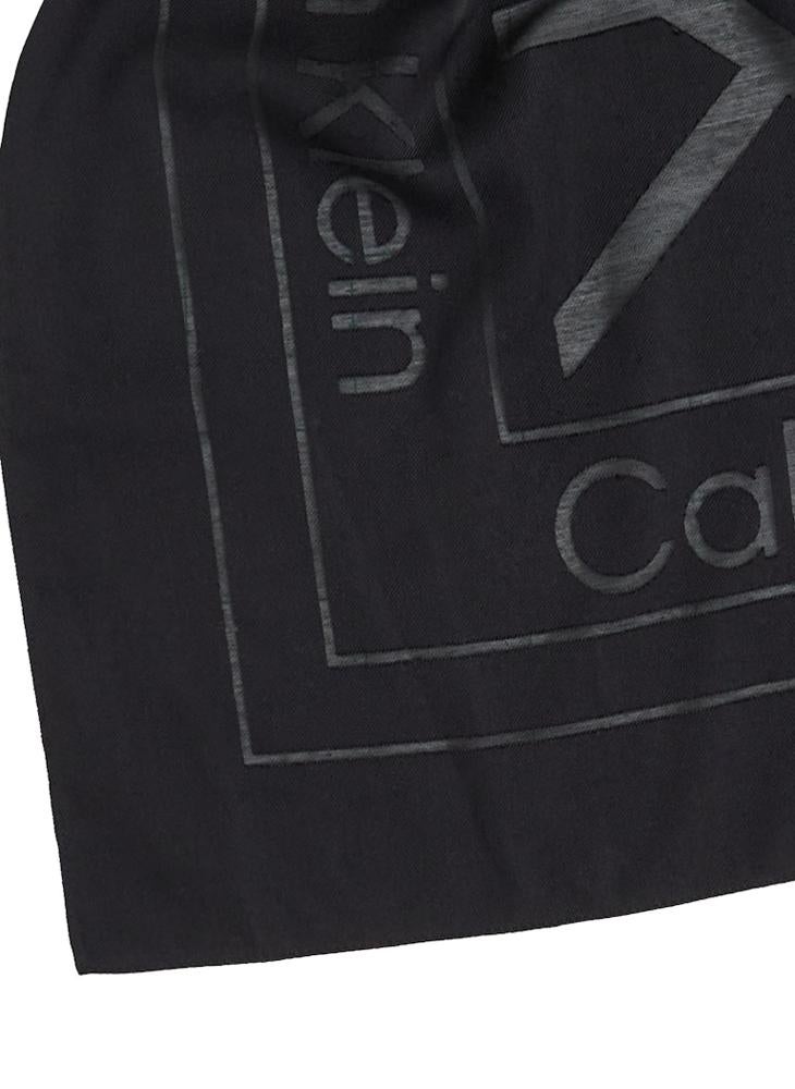 CALVIN KLEIN LARGE MONOGRAM SCARF  - Image 3