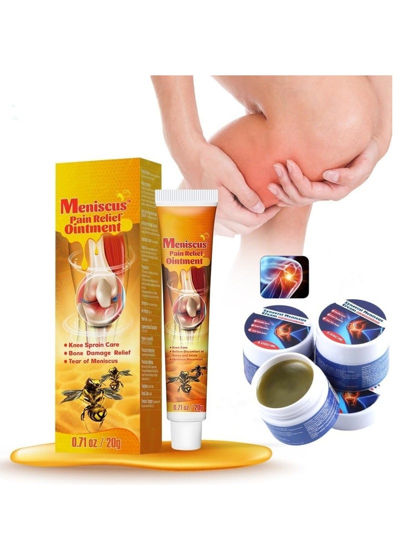 سوميفون 6 قطع من جل مهدئ من سم النحل النيوزيلندي، كريم علاج المفاصل، جل البروبوليس، كريم مهدئ لإصلاح الأوتار التالفة، تخفيف التوتر والألم، عبوة المفاصل - Image 2