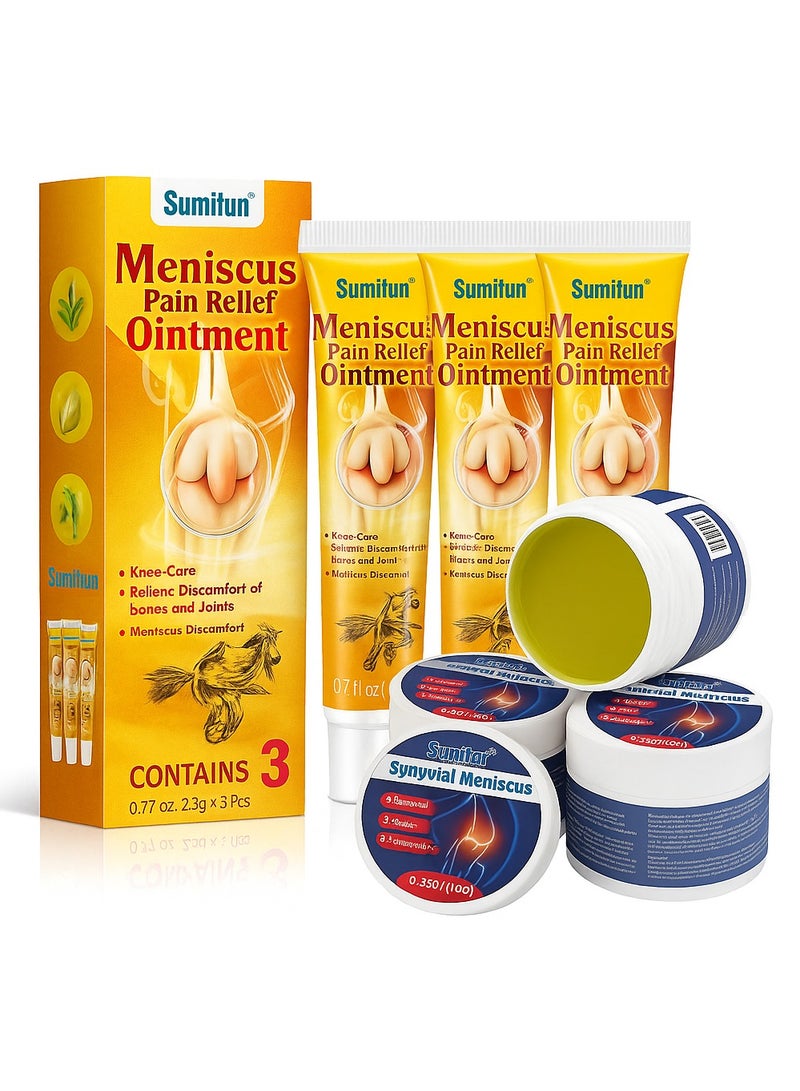 سوميفون 6 قطع من جل مهدئ من سم النحل النيوزيلندي، كريم علاج المفاصل، جل البروبوليس، كريم مهدئ لإصلاح الأوتار التالفة، تخفيف التوتر والألم، عبوة المفاصل - Image 1