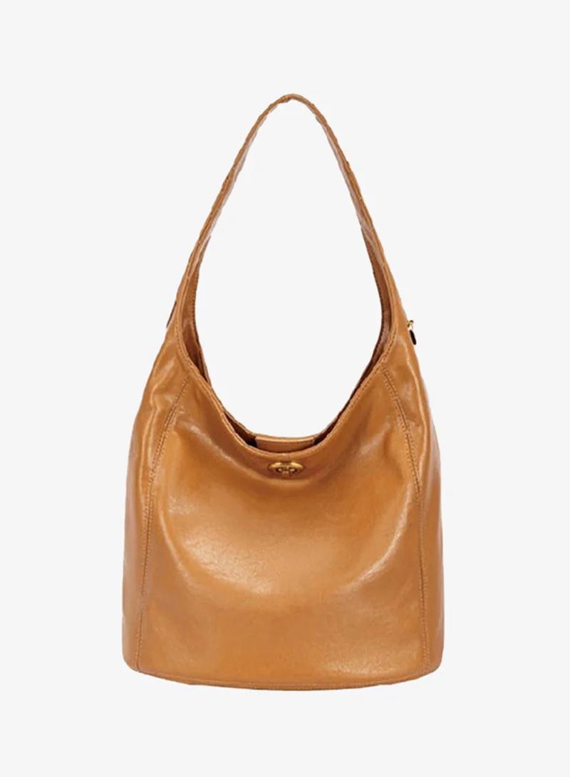 David Jones Slouch style Hobo fashion bag- Shoulder Purse vegan leather made for women- Trendy fashion purse for everyday in model cm7716
