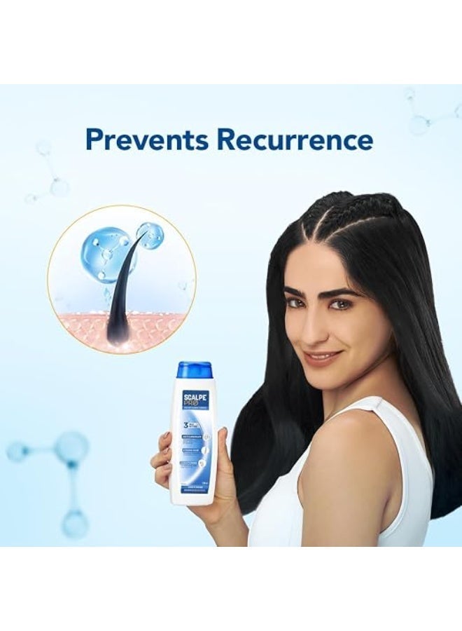 Scalpe Pro Daily Anti-Dandruff Shampoo | Removes Dandruff from Source | Prevents Itching & Irritation | Scalpe Science | Climbazole Formulation | Dermatologically Tested | For Women & Men | 100ml - Image 4