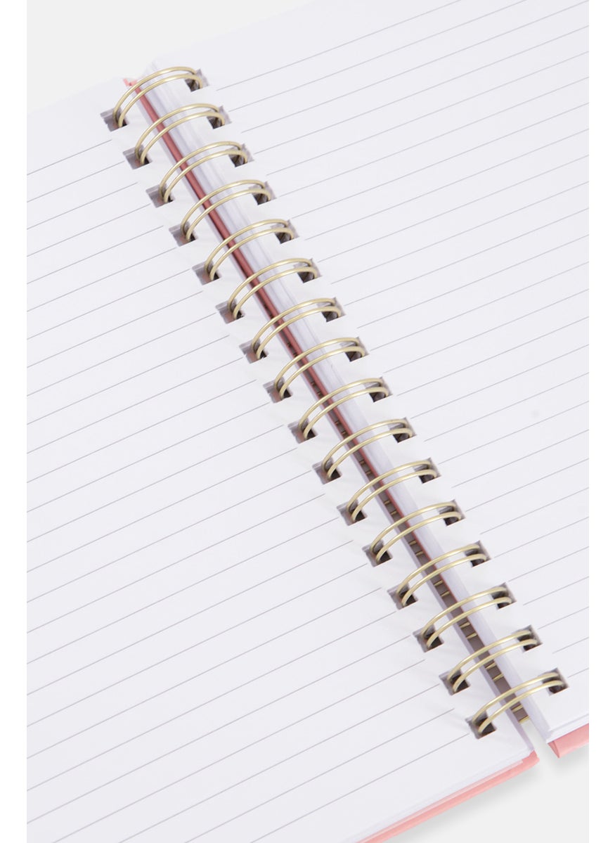 Paperbuzz Notebook With Pen, Peach  - Image 3