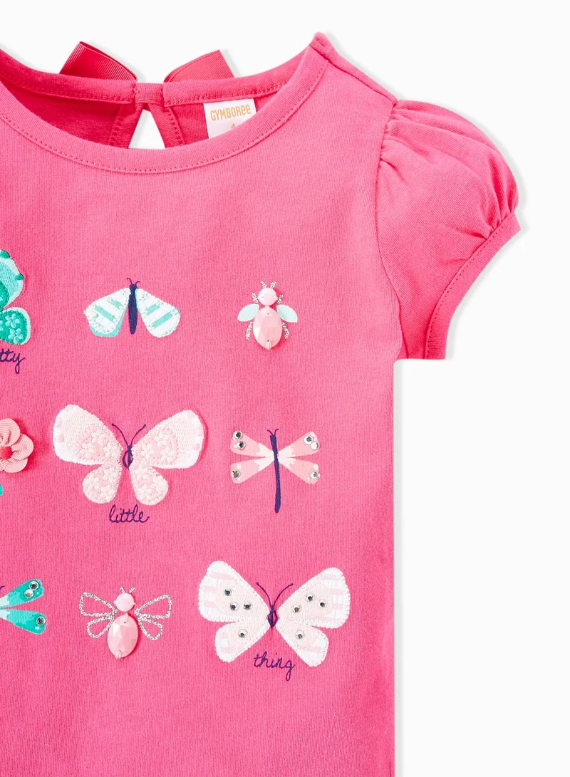 GYMBOREE Kids Pretty Wings Tee