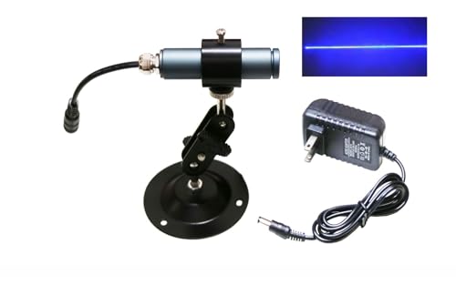 Qianfabeam 445nm 450nm Blue Line Module Generator Projector Diode for Positioning Laser Alignment Locator for Wood Stone Fabric Cutting Laser Swamp DC5V(Blue Line) - Image 1