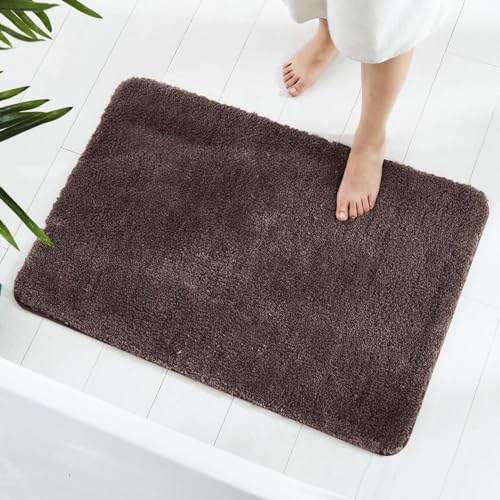 MAXOSHINE Microfiber Bathroom Mat Anti Skid-Highly Absorbent Super Soft Door Mats for Home Kitchen Living Room-2000 GSM Floor Mat - Image 1