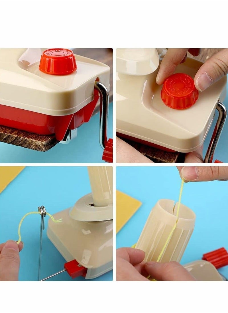 Generic - Yarn Ball Winder, Hands Operated Swift Yarn, Fiber String Ball Wool Winder Machines for Wool Fiber Clothing Crafting Home Office Art Handicraft Use, Easy to Set Up and Use - Image 1