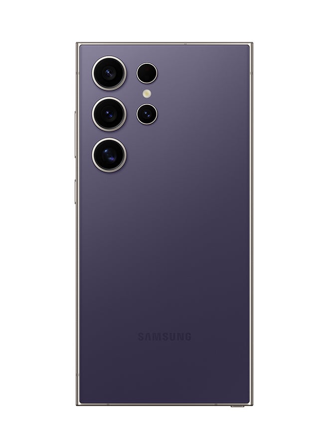 Samsung Renewed - Galaxy S24 Ultra Dual SIM Titanium Violet 12GB RAM 256GB 5G - Image 3