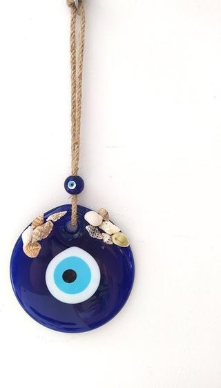 Sea Shell Wicker String Evil Eye Bead Wall Decoration Charm - pzsku/ZF83A68EDB2C407C8DF13Z/45/_/1737036948/22f4217e-5a40-4261-bd9e-c35c8a56ceb6