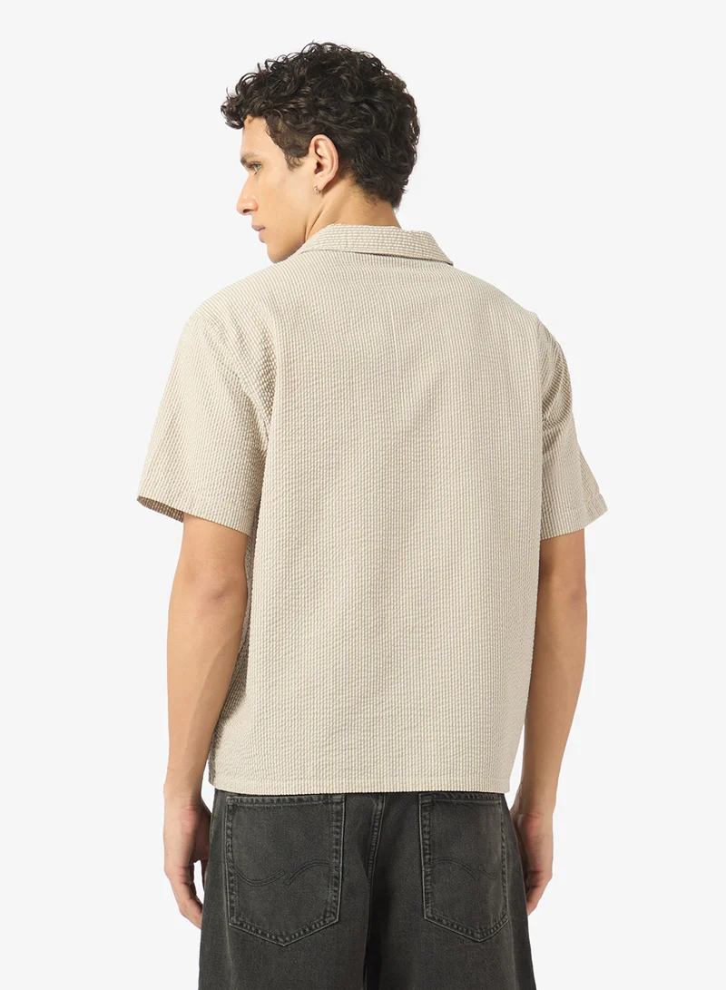 جاي جاي ريبل قميص كاجوال مريح