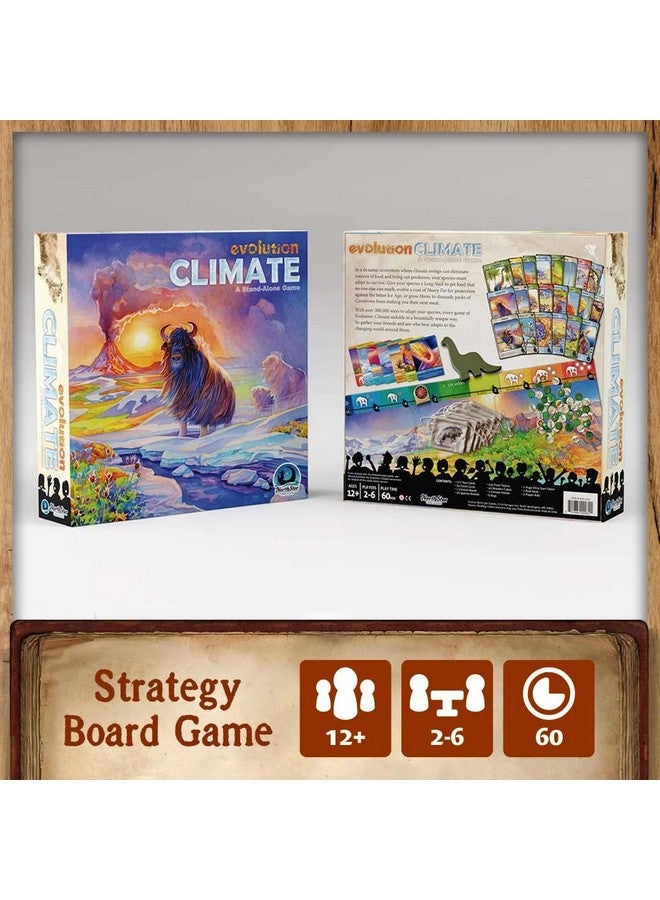 North Star Games Northstar Game Studio - Evolution Climate Board Game - Includes Climate Expansion | Create Species in This Strategy Game for Adults, Teens and Families | 2-6 Players, Age 12+ - Image 2