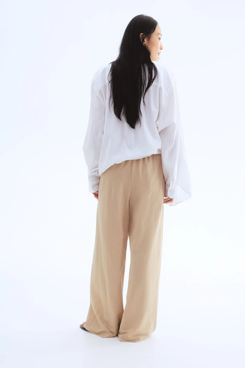 H&M Wide pull-on trousers