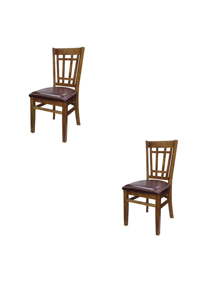 JILPHAR FURNITURE - Jilphar Furniture VERTICALBACK  Chair 1164B set of 2pcs - Image 1
