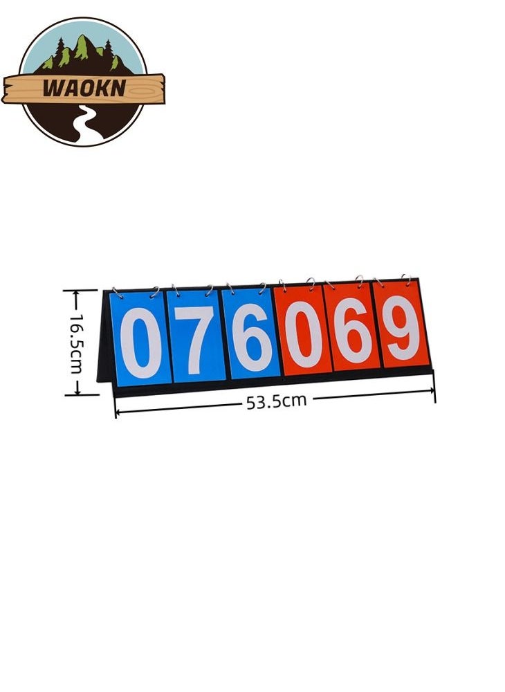 WAOKN - Three-Gigit Scorecard Uesd for Billiards Badminton Basketball Table Tennis - Image 1