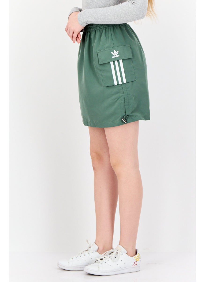 adidas Originals Women Sportswear Fit Outdoor Skirt, Olive  - Image 4