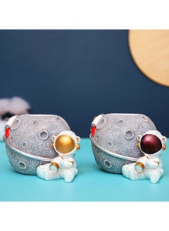 KASTWAVE Astronaut Pen Holder, for Kids Astronaut Pen Organizer Fairy Figure Pen Holder, for Desk Decoration, Back to School Gift, for Kids (Purple)  - Image 3