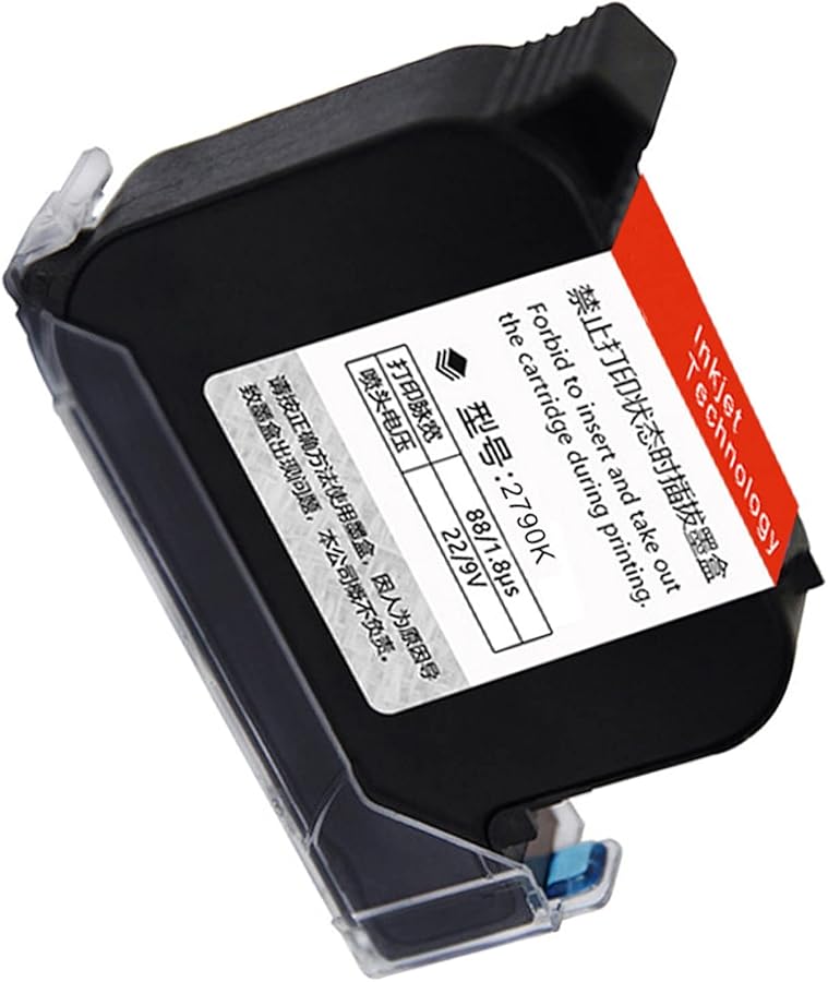 2790K Thermal Inkjet Printer 12.7mm Handheld with Fast Dry Solvent Cartridge 600DPI - Image 5