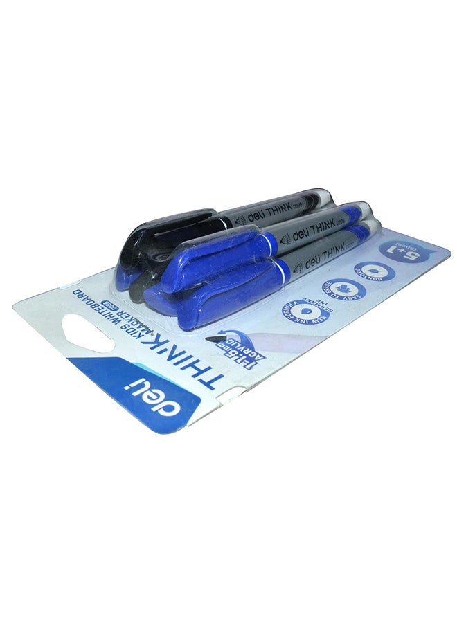 DELI THINK DRY ERASE WHITEBOARD MARKER BULLET ASS EU00620-6P - Image 2