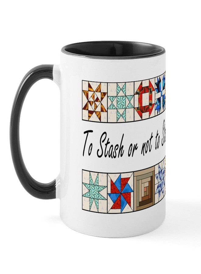 cafe press CafePress Quilters Mug 11 oz (325 ml) Ceramic Coffee Mug - Image 2
