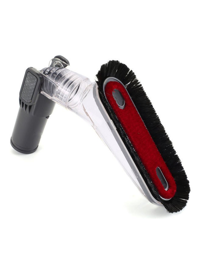 NIBEMINENT Vacuum Cleaner Flexible Anti-Static Brush NA-H10190 Grey/Black/Red - Image 5