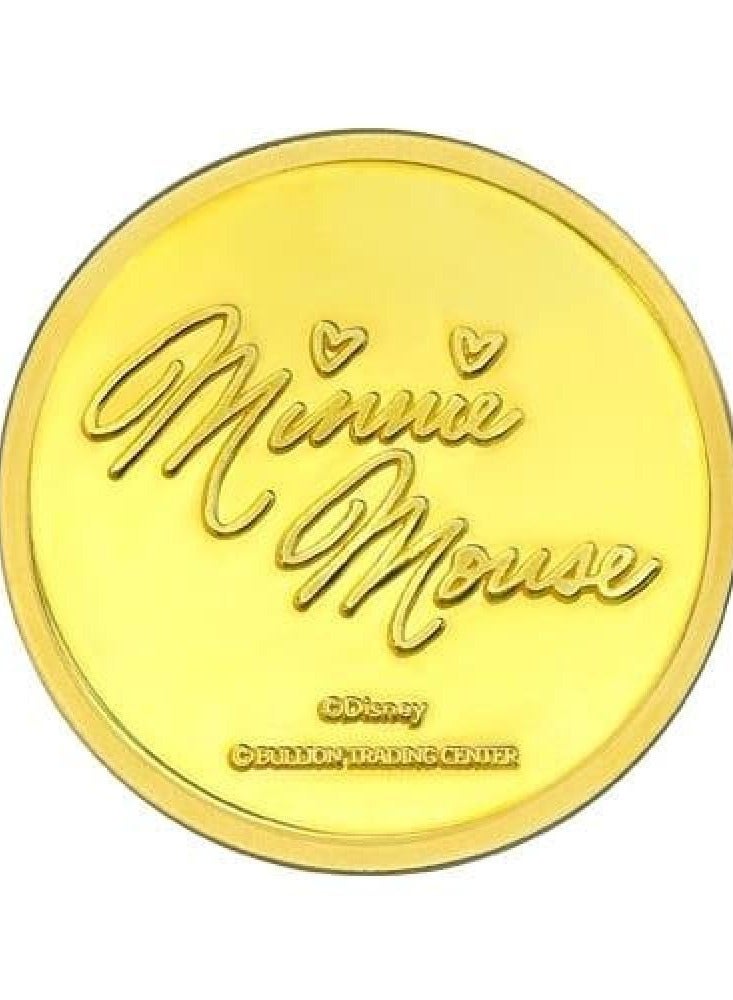 بي تي سي جنيه ذهب ميني ماوس عيار 24 بوزن 2 غرام - Image 4
