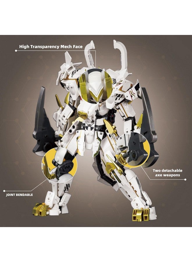 Sluban Mech Robot Building Toys for Adults, Destroy Warrior Action Figure Building Kit, Cool Kids Toys for Boys and Gift for Adults, 679PCS - Image 4