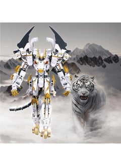 Sluban Sluban Mech Robot Building Toys for Adults, Destroy Warrior Action Figure Building Kit, Cool Kids Toys for Boys and Gift for Adults, 679PCS  - Image 5