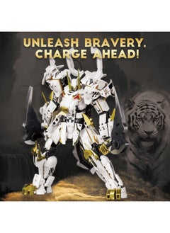 Sluban Sluban Mech Robot Building Toys for Adults, Destroy Warrior Action Figure Building Kit, Cool Kids Toys for Boys and Gift for Adults, 679PCS  - Image 2