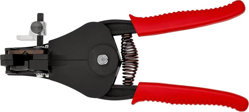 KNIPEX Insulation Stripper with Adapted Blades (180 mm) 12 11 180 - Image 3