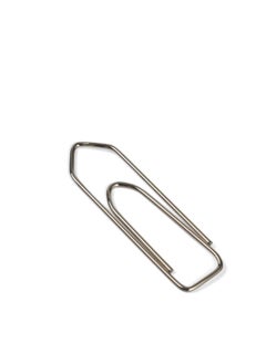Maxi MAXI 33MM BOAT SHAPE PAPER CLIP BOX OF 100PC SILVER  - Image 3
