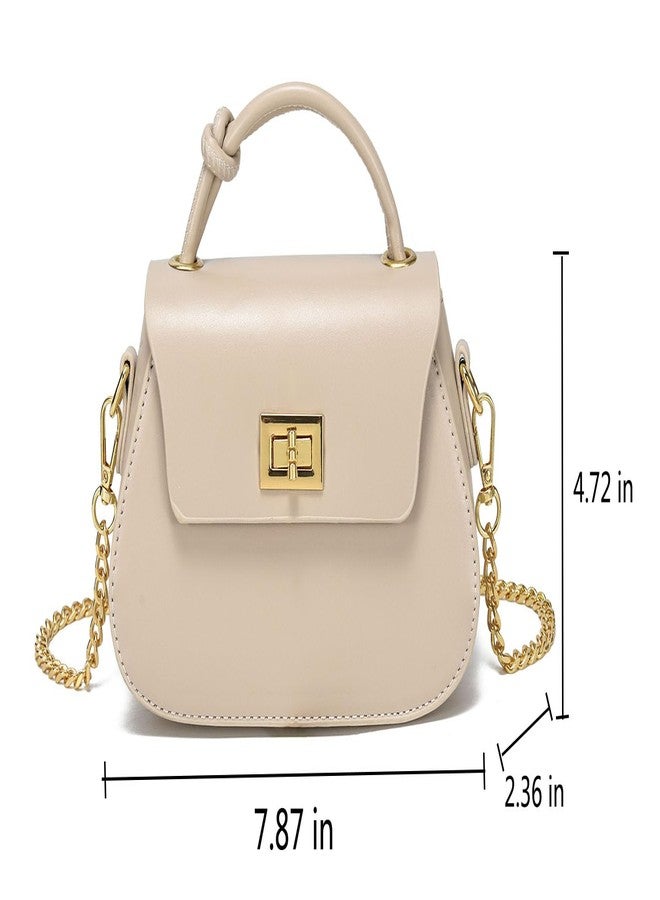 JHVYF trendy mini purses for women 2025 small purses for women trendy mini purse cute purse Khaki - Image 3