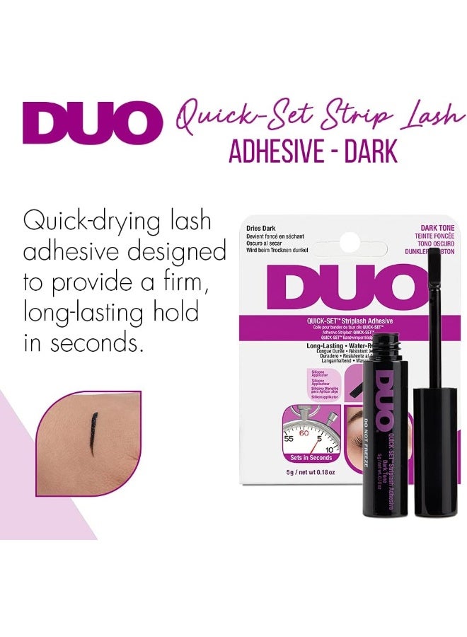 DUO لاصق رموش سريع التثبيت، داكن - Image 2