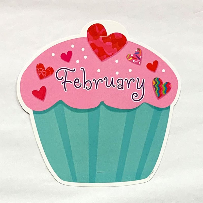 Creative Teaching Press Cupcake Accents for Bulletin Boards & Classrooms, CTP 10â€ Jumbo Designer Cutouts, 12-Piece Set, Multicolor - Image 5