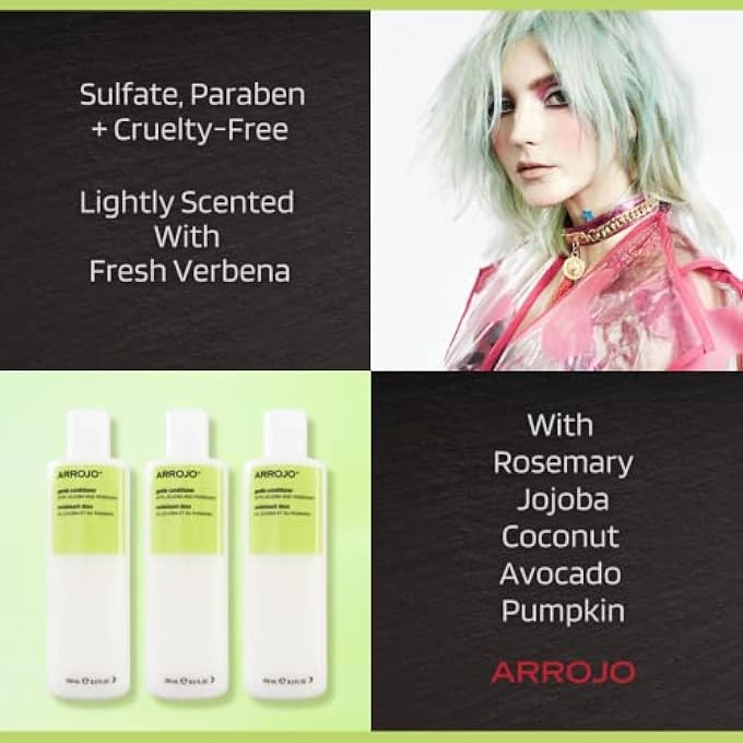 ARROJO GENTLE HAIR CONDITIONER - GENTLE CONDITIONER TO ADD LUSTER, SHINE & MOISTURE Â€“ PARABEN & SULFATE FREE CONDITIONER W/VITAMIN B5, AVOCADO OIL - LIGHTLY SCENTED CLEANSING CONDITIONER - Image 3