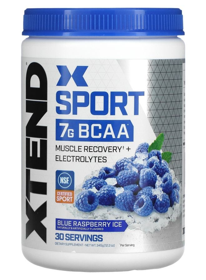 XTEND Sport 7G BCAA Blue Raspberry Ice 12.2 oz (345 g)