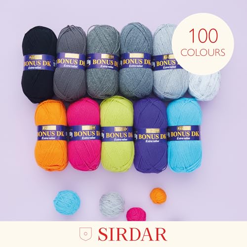 Sirdar Hayfield Bonus DK - Black (965) - 100g - Image 3