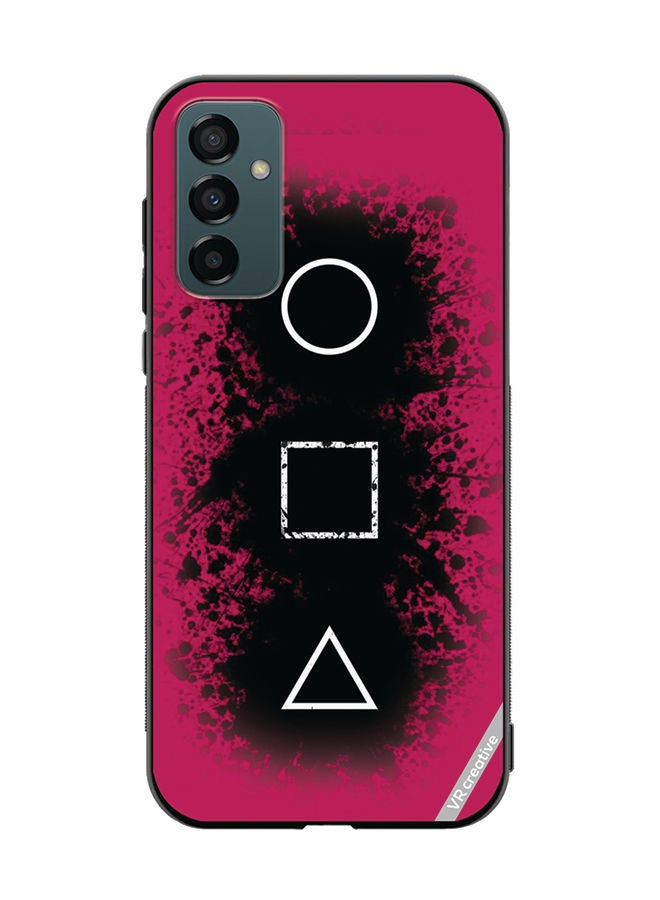 VR CREATIVE Protective Case Cover For Samsung Galaxy M23 Squid Game Design Multicolour - Image 1