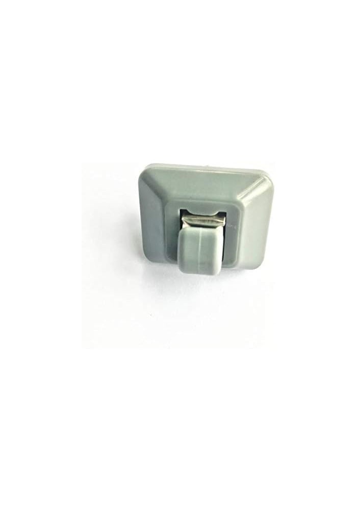 Wivplex Gray Car Interior Sun Visor Hook Clip Bracket - Image 4