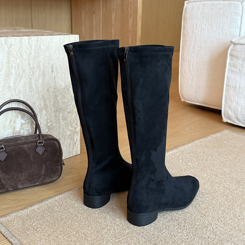 Marco&Joyce Retro Boots Women'S 2025 Autum New High-Leg Slim Boots French Long Knight Boots - Image 5