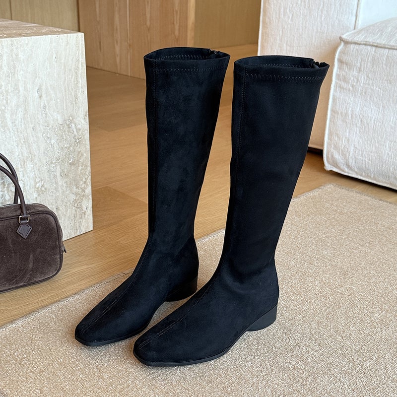 Marco&Joyce Retro Boots Women'S 2025 Autum New High-Leg Slim Boots French Long Knight Boots - Image 3