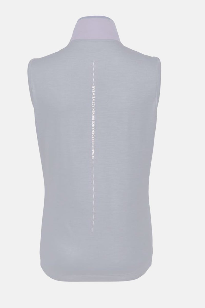 Tchibo Women Full Zip Plain Running Vest, Lavender - Image 2