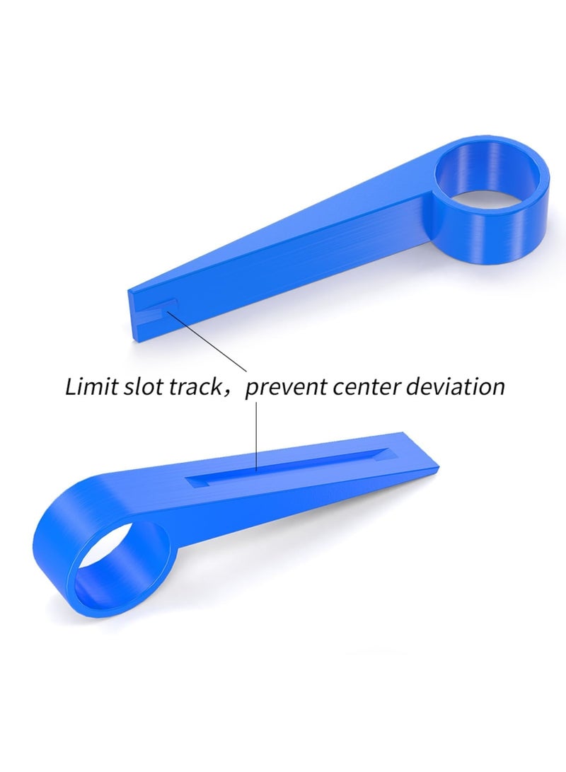 Barakah Bike Piston Press Tool, Hydraulic Disc Brake Caliper Reset Tool for MTB, Road Bicycle, Brake Pad Spreader, Retracting Repair Tool, Blue Plastic - Image 5