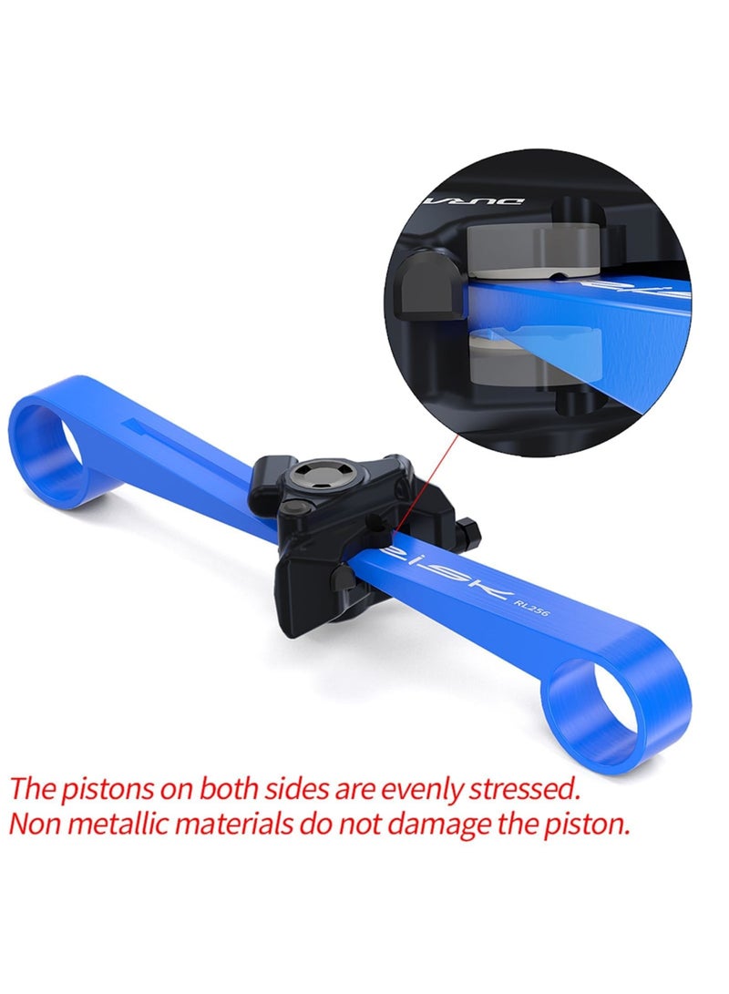 Barakah Bike Piston Press Tool, Hydraulic Disc Brake Caliper Reset Tool for MTB, Road Bicycle, Brake Pad Spreader, Retracting Repair Tool, Blue Plastic - Image 4