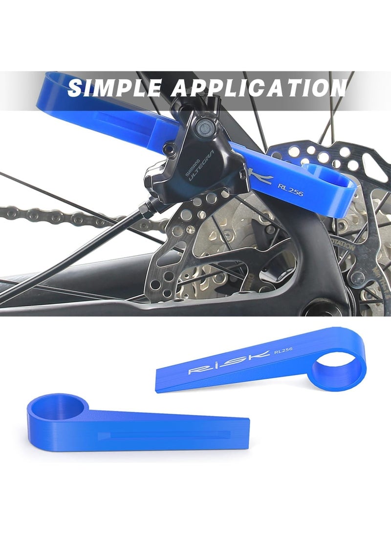 Barakah Bike Piston Press Tool, Hydraulic Disc Brake Caliper Reset Tool for MTB, Road Bicycle, Brake Pad Spreader, Retracting Repair Tool, Blue Plastic - Image 3