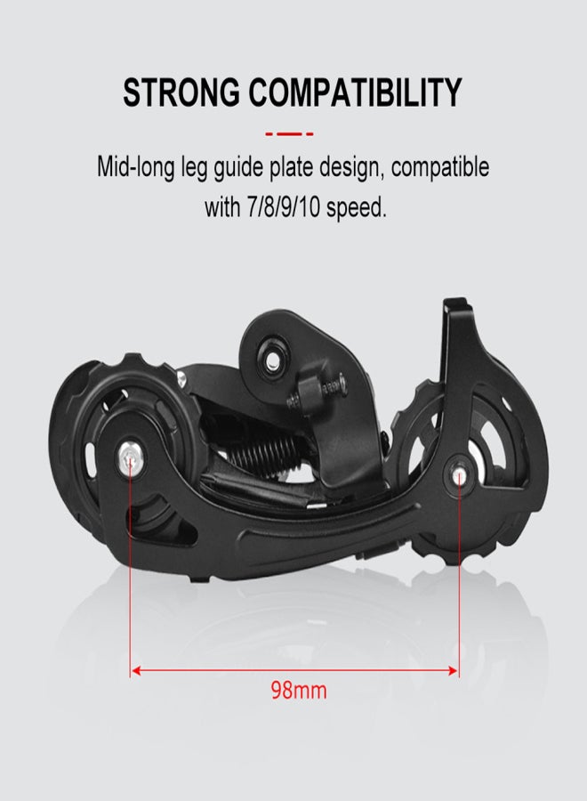 WAKE Bike Front Derailleur Rear Derailleur Derailleur Set with 7/8/9/10 Speed Transmissions - Image 4