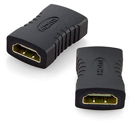 Posh HDMI Female to HDMI Female Cable Adapter Extender Coupler-2PACK - Image 1