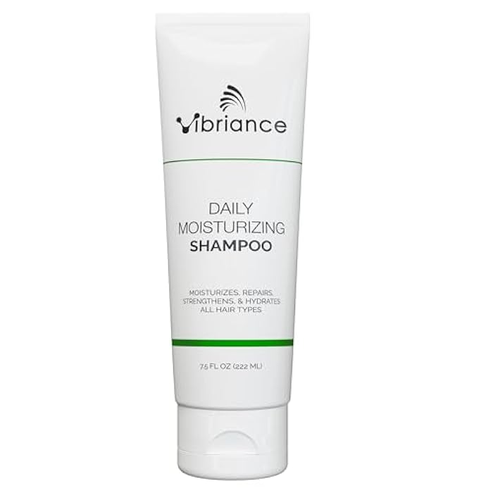Vibriance Daily Moisturizing Shampoo - Strengthening Biotin for Aging Hair for Women and Men - Thinning Hair, Dry Scalp - Image 1
