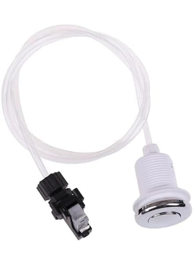melfi Melfi 16A Pneumatic Air Switch  On/Off Push Button For Jetted Jacuzzi, Bathtubs, Spa Jets, Or Food Waste Disposer, Electric Safety Switch - Image 1