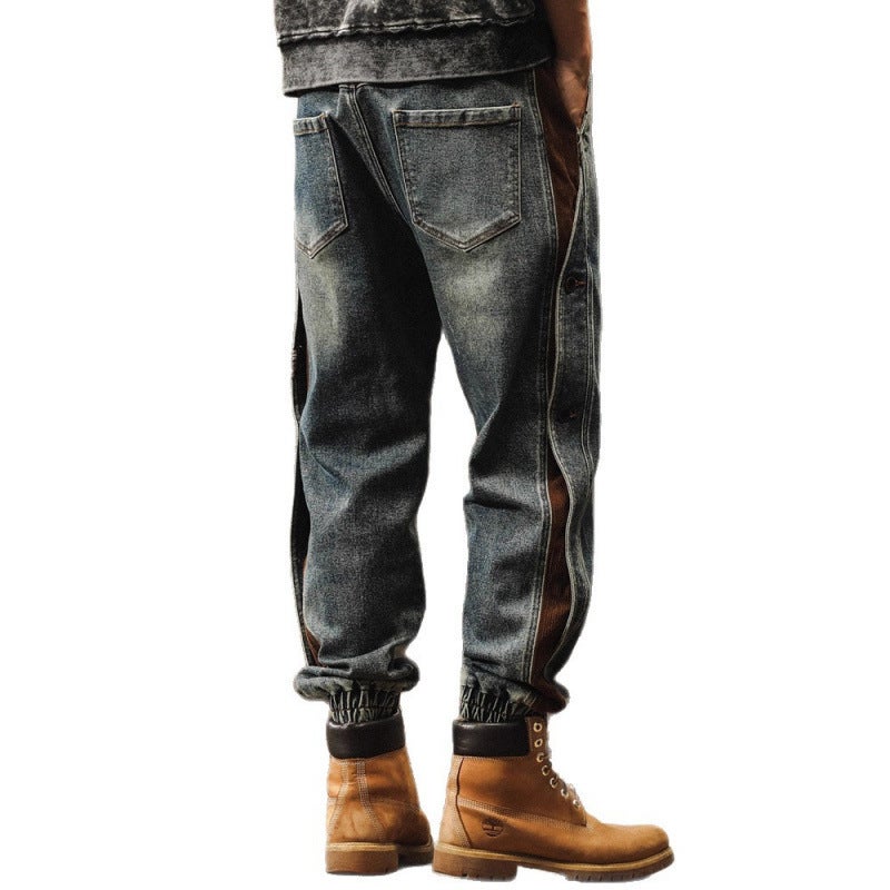 Unisex Casual Daily Denim Jeans - Image 5