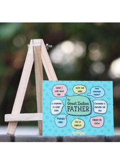 Oye Happy Oye Happy - Great Indian Father Desktop Easel for Fathers on Father's Day/Birthday  - Image 4