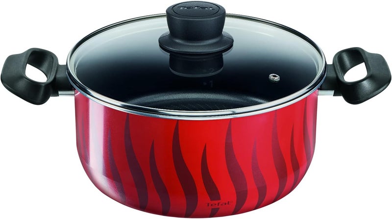 تيفال مجموعة أواني طهي TEFAL (8 قطع) بأحجام 18/22/26/30 سم | طبقة غير لاصقة آمنة | مصنوعة في فرنسا | تشمل أغطية للطهي | ضمان لمدة سنتين | رقم المنتج: C3079082 - Image 4